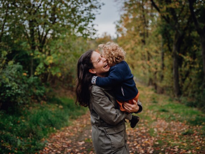 Mama und Kind